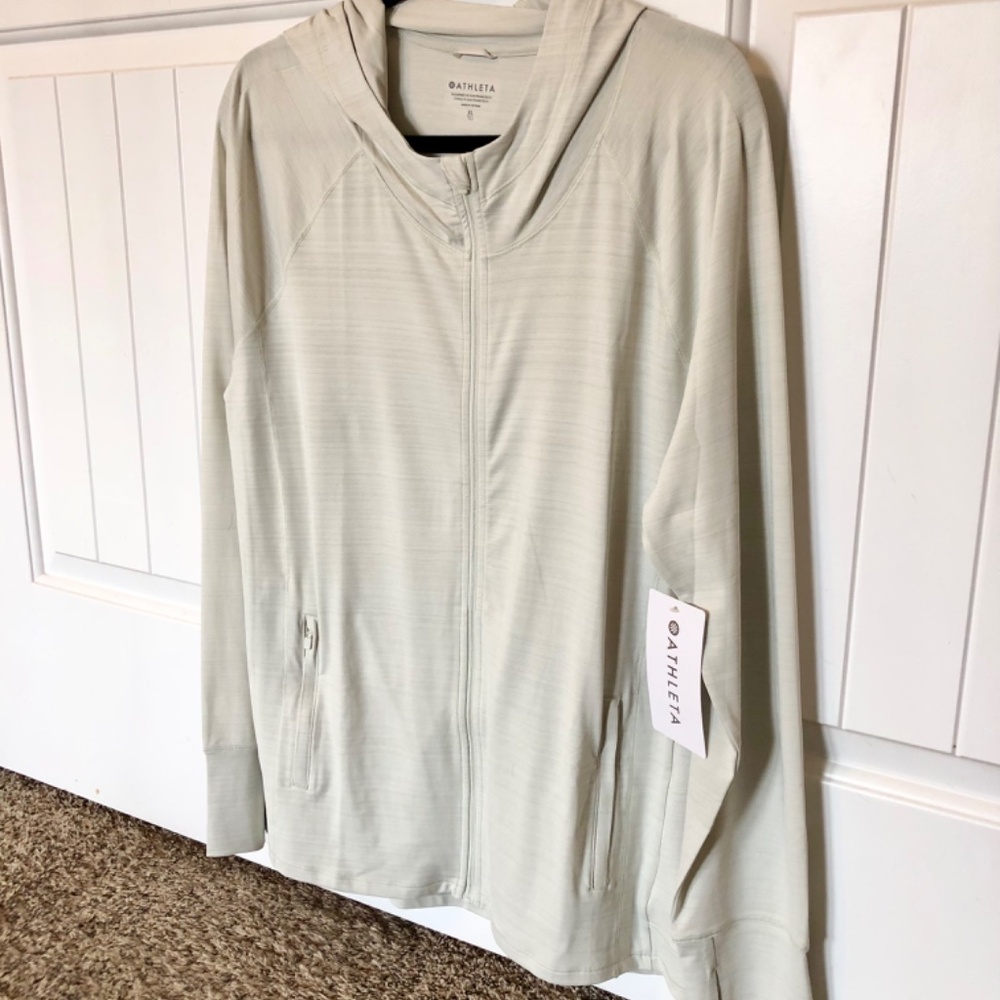 Athleta Pacifica Illume UPF relaxed jacket XL NWT